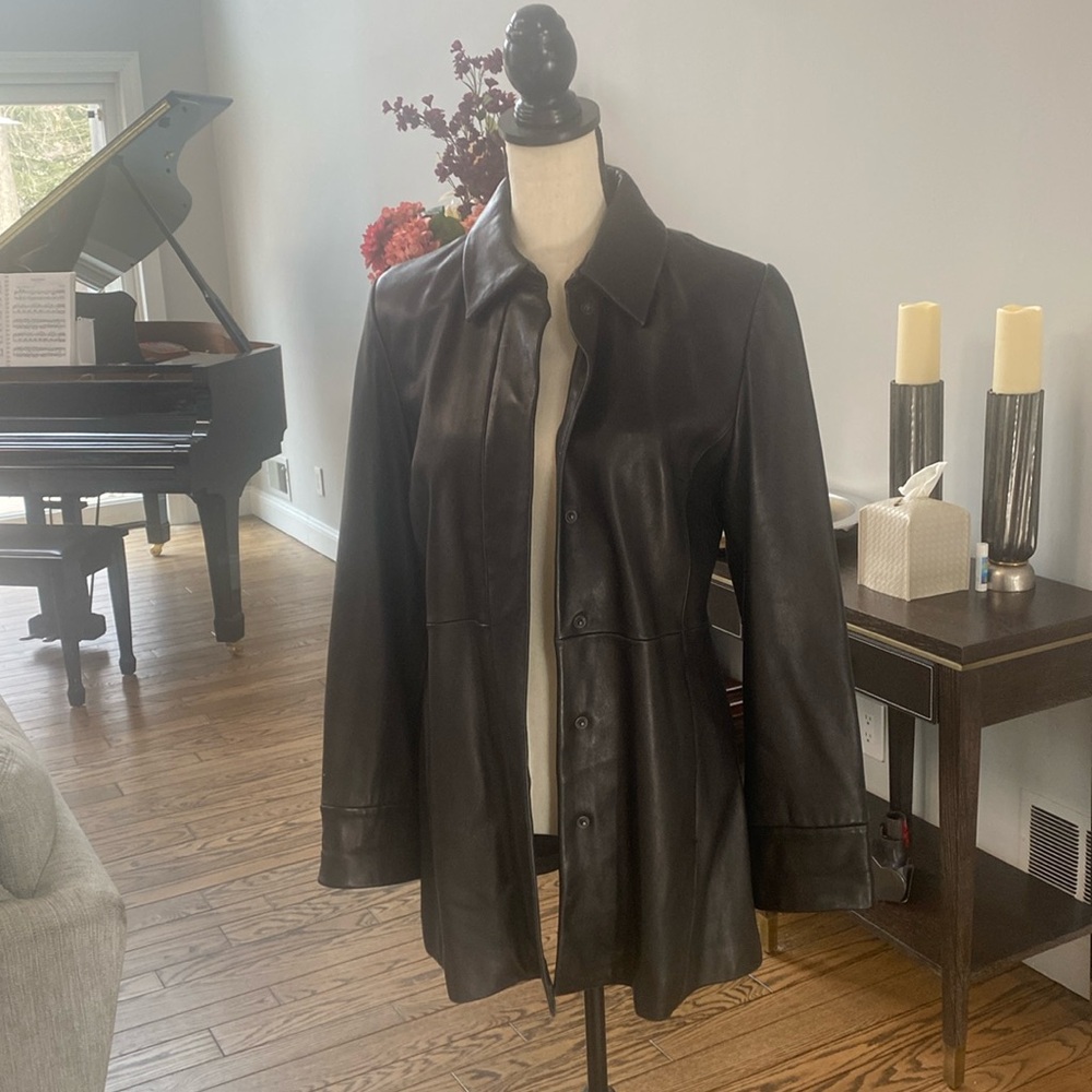 Leather jacket